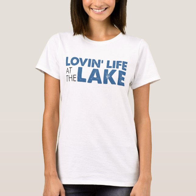 Camiseta Vida de Lovin en el lago (Anverso)