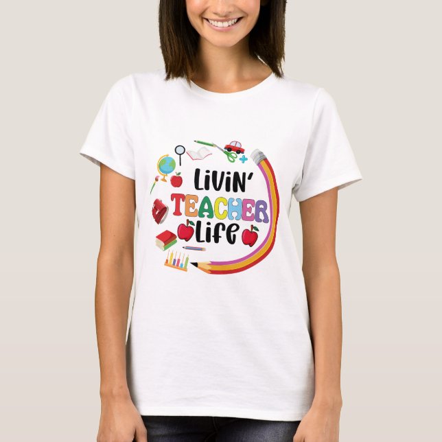 Camiseta Vida de Maestro (Anverso)
