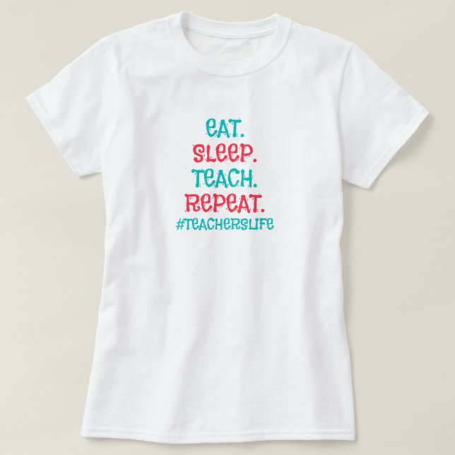 Camiseta Vida de Maestros (Diseño del anverso)