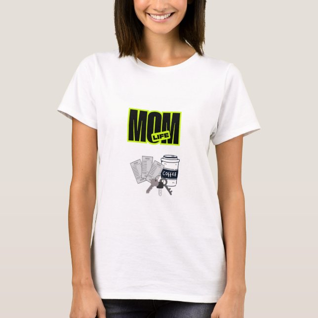Camiseta Vida de mamá (Anverso)