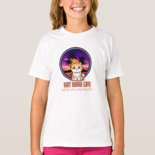 Camiseta Vida de mamá de gato divertida