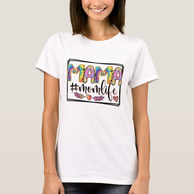 Camiseta Vida de Mamá - Día de las Madres (Anverso)