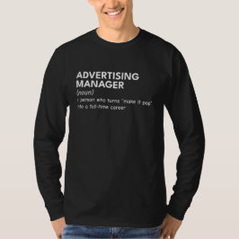 Camiseta Vida de Marketing Manager - Versión divertida