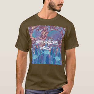 Camiseta Vida de mundos subacuáticos