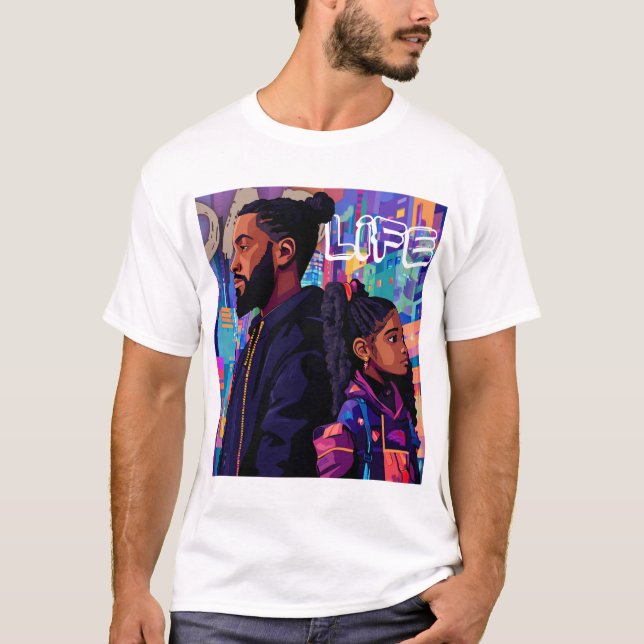 Camiseta Vida de papá (Anverso)