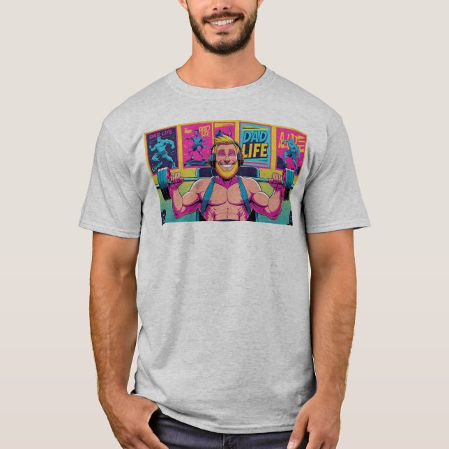 Camiseta Vida de papá (Anverso)