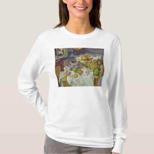 Camiseta Vida de Paul Cezanne el   aún con la cesta,