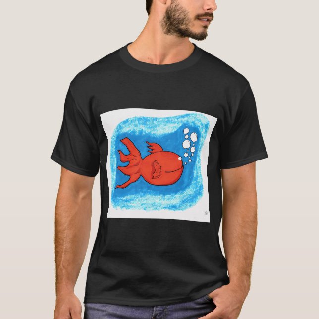 Camiseta Vida de peces (Anverso)