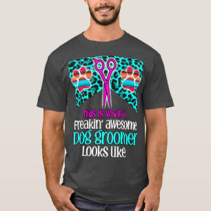 Camiseta Vida de peluquero de perros gato mascotas perros a