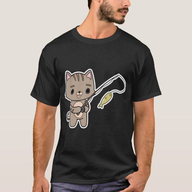 Camiseta Vida de pesca con mosca (Anverso)
