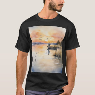 Camiseta Vida de pesca Pescador Captura y suelta Naturaleza