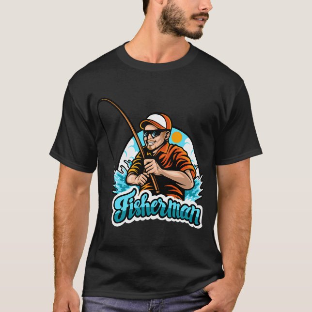 Camiseta Vida de Pescador (Anverso)