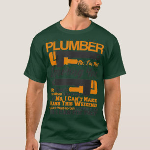 Camiseta Vida De Plomo No Sí Puedo Arreglar Esa Plomería