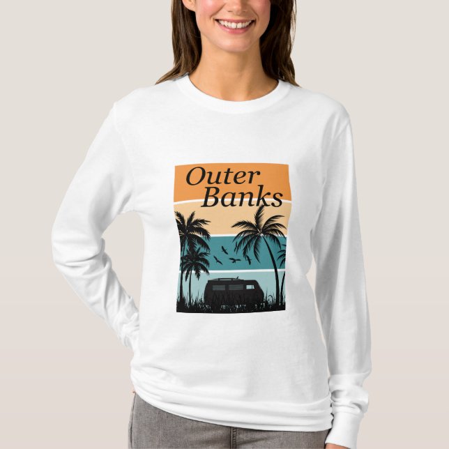 Camiseta vida de pogue de bancos externos (Anverso)