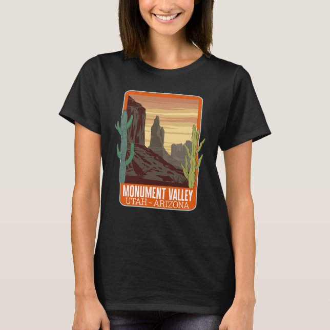 Camiseta Vida de postre del Camping Monument Valley Utah Ar (Anverso)