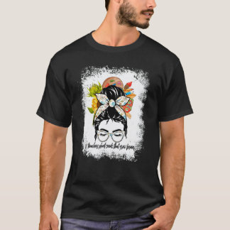 Camiseta Vida de profesor de arte Moño desordenado Vuelta a