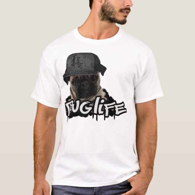 CAMISETA VIDA DE PUG (Anverso)