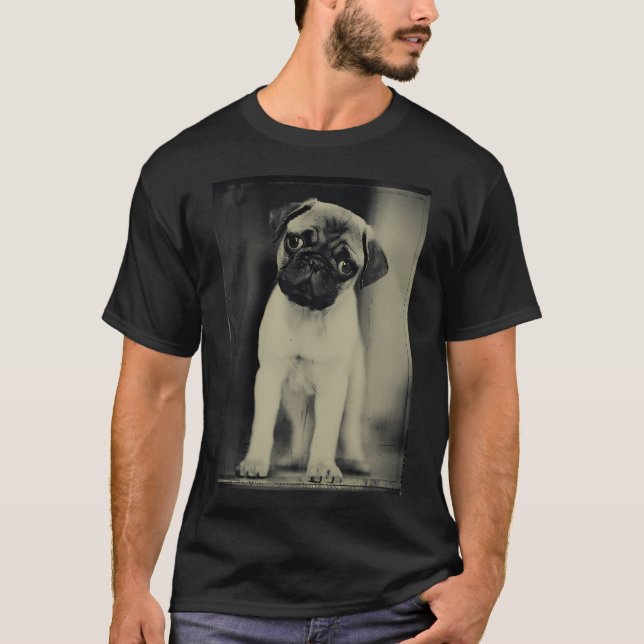 Camiseta Vida de pug 2 (Anverso)
