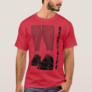 Camiseta Vida de Ska 4 - Ska Rude Boy Reggae Chica - Ska Mu