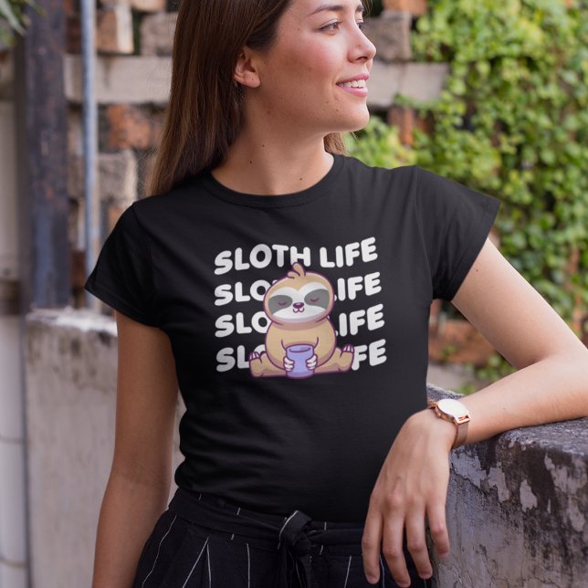Camiseta Vida de Sloth | Sleeping Slots (Subido por el creador)