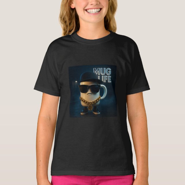 Camiseta Vida de taza (Anverso)