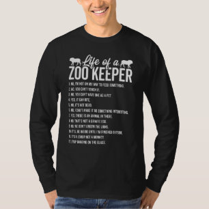 Camiseta Vida De Un Amante De Los Animales Zoólogo Conserva