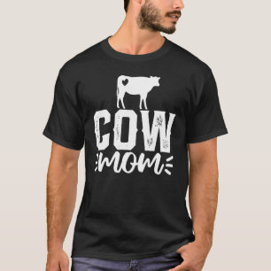 Camiseta Vida de vaca mamá chica granjera día de las madres