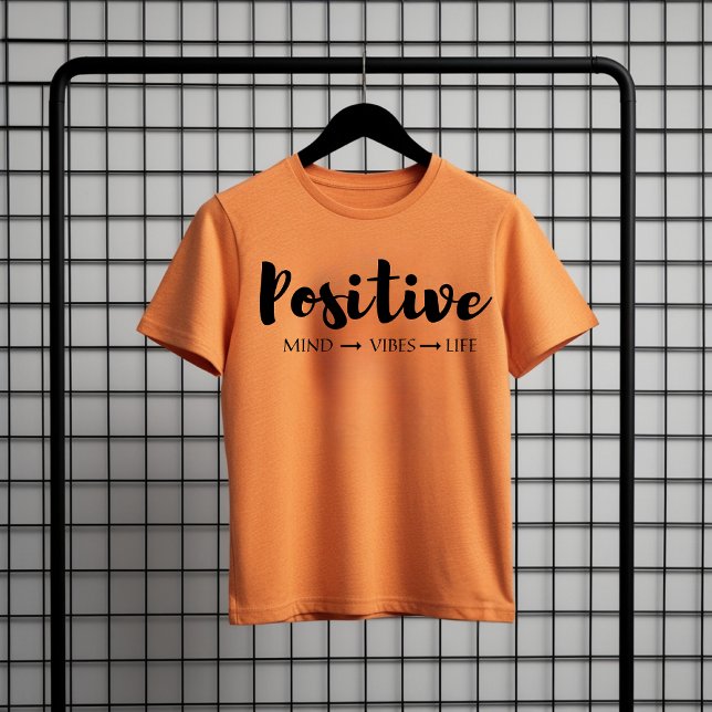 Camiseta Vida de vibraciones de mentes positivas - Tee de c (Subido por el creador)