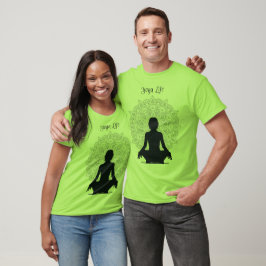 Camiseta Vida de Yoga Negro