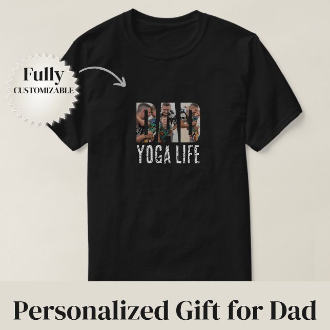 Camiseta Vida de Yoga para Papá (Dad Yoga Life T-Shirt)