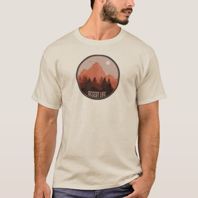 Camiseta Vida del desierto (Anverso)