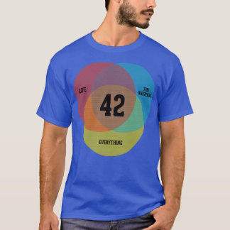 Camiseta Vida del diagrama venn el universo amamantar todoT