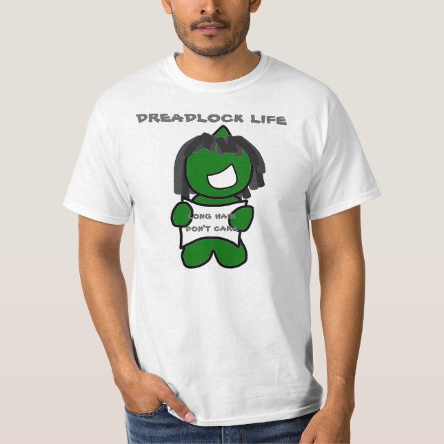 Camiseta vida del dreadlock (Anverso)