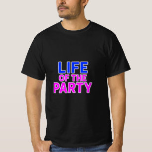 Camiseta Vida del Fiesta - Gráfica graciosa Fiesta de eslog