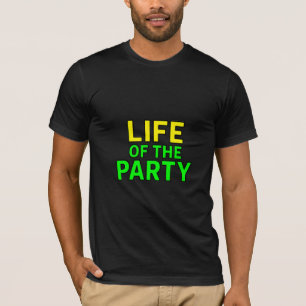 Camiseta Vida del Fiesta - Gráfica graciosa Fiesta de eslog