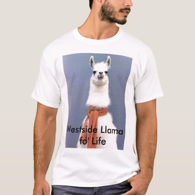 Camiseta Vida del fo de la llama del Westside (Anverso)