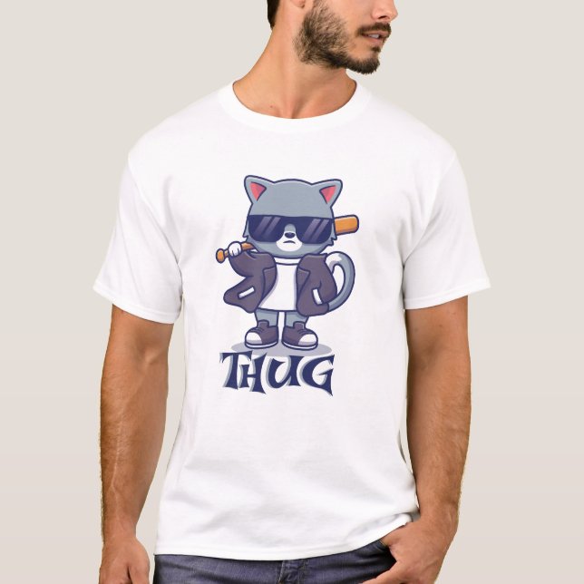 Camiseta Vida del gato matón de Guay (Anverso)