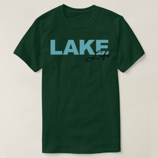 Camiseta Vida del lago (Diseño del anverso)
