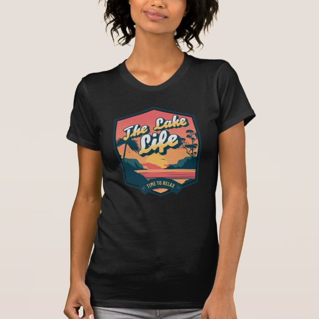 Camiseta Vida del lago (Anverso)