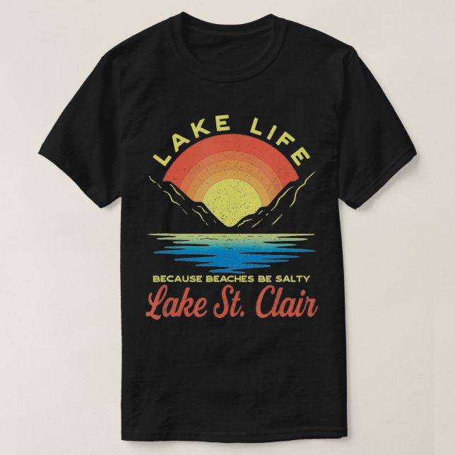 Camiseta Vida del lago Lake St Clair (Diseño del anverso)