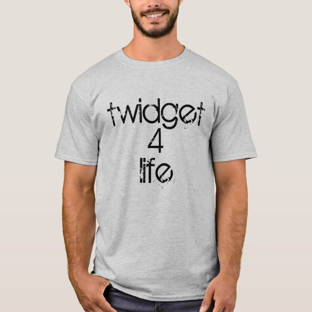 Camiseta vida del twidget 4 (Anverso)