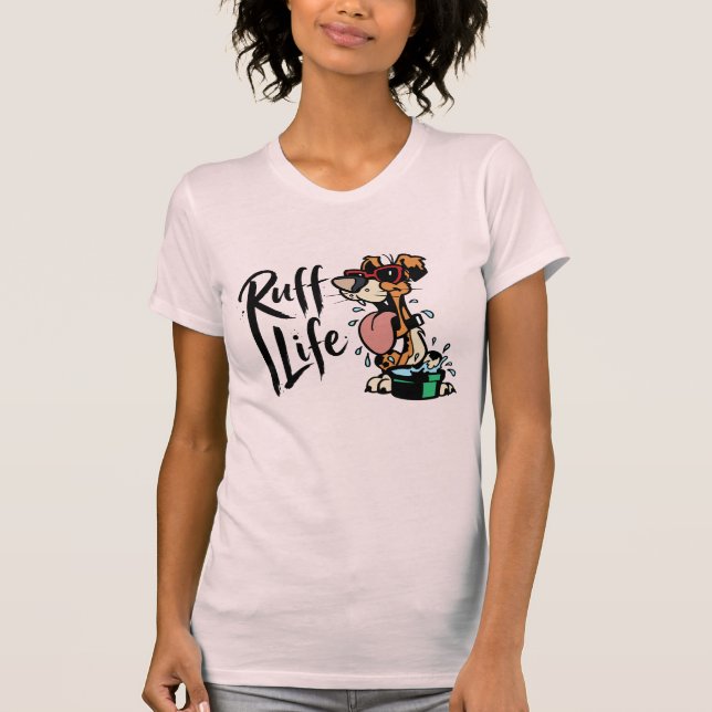 Camiseta Vida Desgreñada  (Anverso)