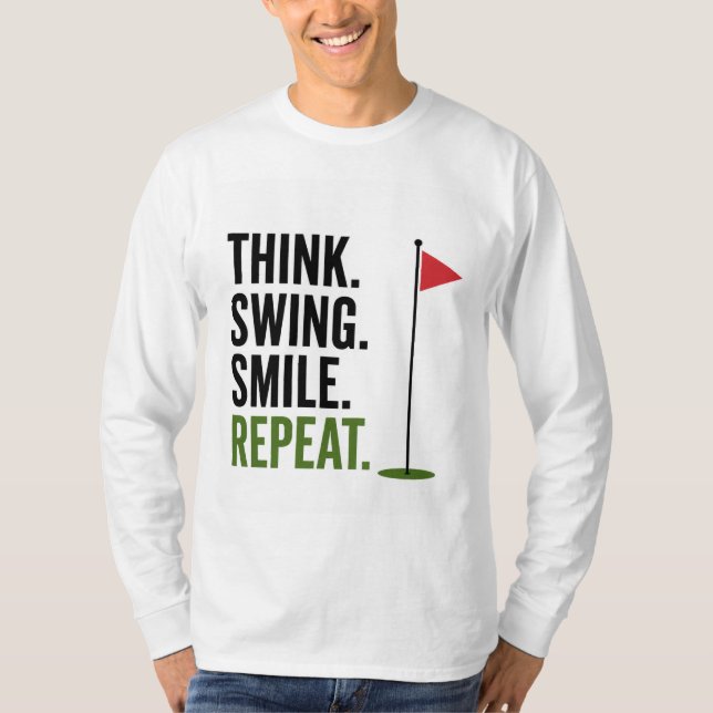 Camiseta Vida diaria de golf (Anverso)