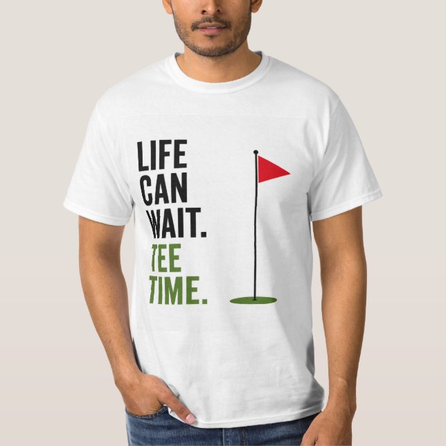 Camiseta Vida diaria de golf (Anverso)