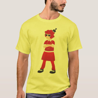 Camiseta Vida dura del golpe
