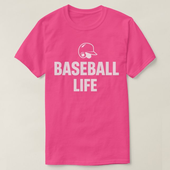 Camiseta Vida en el béisbol11 (Diseño del anverso)