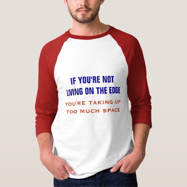 Camiseta Vida en el borde (Anverso)