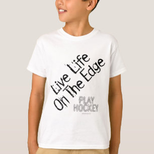 Camiseta Vida en el borde (hockey del juego)