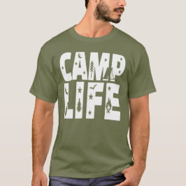 Camiseta Vida en el campamento, vida en el campamento
