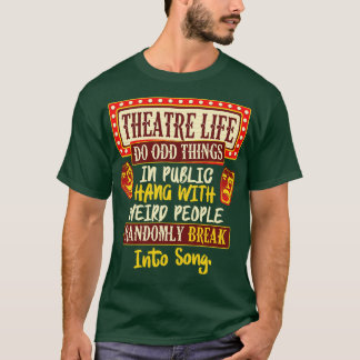 Camiseta Vida en el teatro